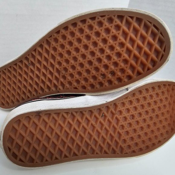 vans x disney mickey mouse shoes black red checkerboard Women 8.5 Men 7 - Picture 12 of 14